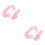 4Pièces Tunnel Rose Cage Hamster Pour Exercices Jeux 7