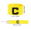15Pièces Brassards Jaunes Nylon Portables 4