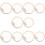 10Pièces Tambour Percussion Bois Instrument Enfant 9
