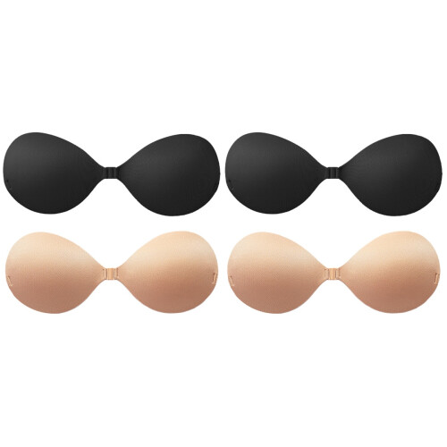 2Ensembles Soutiens- Adhésifs En Silicone Élégants 1