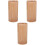 3Pcs Premium Storage Barrel Cutlery Organizer Khaki 3