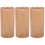 3Pcs Premium Storage Barrel Cutlery Organizer Khaki 4