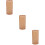 3Pcs Premium Storage Barrel Cutlery Organizer Khaki 9