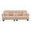 White Dollhouse Mini Furniture Sofa Plush Pla Decorative Model 1