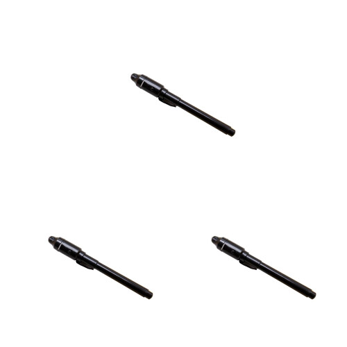 3Pcs Black Invisible Ink Pen with Built-in Uv Light for Secret Notes
