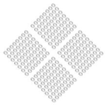 600Pcs Invisible Black Nylon Hair Nets Elastic Mesh for Women's Bun