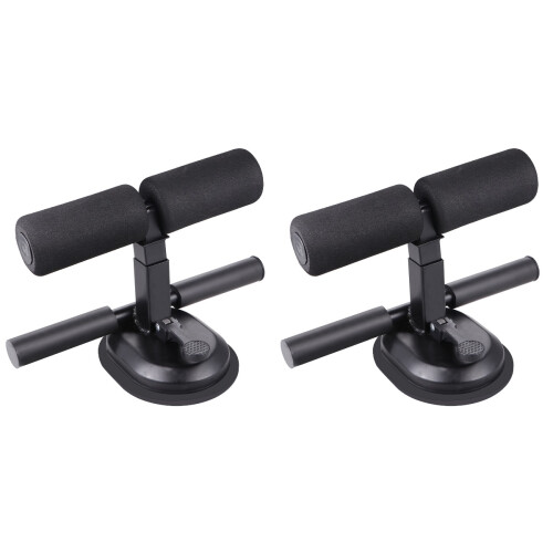 2Pcs Comfortable Black Exercise Bar for Sit-Up and Leg Muscle Training 1