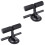 2Pcs Comfortable Black Exercise Bar for Sit-Up and Leg Muscle Training 3