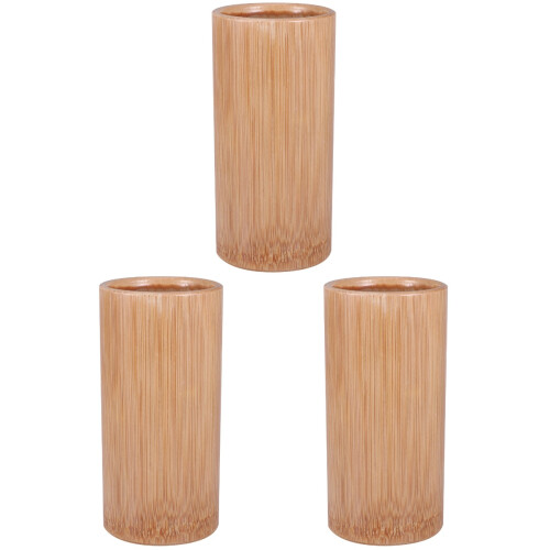 3Pcs Premium Storage Barrel Cutlery Organizer Khaki