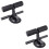 2Pcs Comfortable Black Exercise Bar for Sit-Up and Leg Muscle Training 6