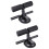 2Pcs Comfortable Black Exercise Bar for Sit-Up and Leg Muscle Training 7