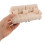 White Dollhouse Mini Furniture Sofa Plush Pla Decorative Model 4