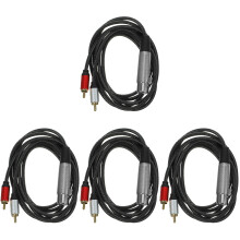 4Pcs Durable Audio Equipment Cable Copper Mic Wire for Guitar Sound