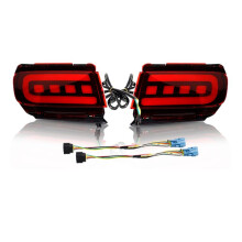 Per Land Prado 150 LC150 FJ150 GRJ150 2010-2020 Paraurti Posteriore Riflettore LED Fanale Posteriore per Auto Luce Freno Indicatore di