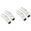 4Pcs Silver Jewelry Making Clasps Magnetic Cord Ends Durable 4