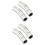 4Pcs Silver Jewelry Making Clasps Magnetic Cord Ends Durable 5