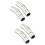 4Pcs Silver Jewelry Making Clasps Magnetic Cord Ends Durable 7