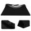 3Sets Easy Install Black Gas Cylinder Wall Bracket for Laboratory Use 10