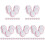 60Pcs Soft PU Baseballs Flexible White Training Balls for Outdoor Play 1