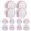 60Pcs Soft PU Baseballs Flexible White Training Balls for Outdoor Play 3