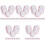 60Pcs Soft PU Baseballs Flexible White Training Balls for Outdoor Play 4