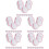 60Pcs Soft PU Baseballs Flexible White Training Balls for Outdoor Play 7