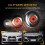 LED Devil Eyes Car Headlights Decoration Devil Eye Light LED Dynamic Car Motorcycle SUV Headlight Eye Lights Accessories 4