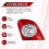 Car Rear Inside Tail Light Shell Taillight Housing for   B6 Sendan 2007-2011 Tail Light Shade Right 8