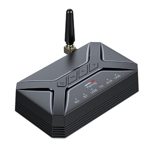 5.0 Audio Transmitter Receiver 40M HD Low Latency Wireless  Adapter 3.5mm AUX Jack USB