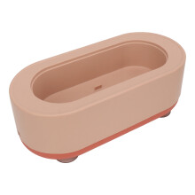 Mini Ultrasound Jewelry Cleaner Machine Pink, Rechargeable, 21x7x10cm