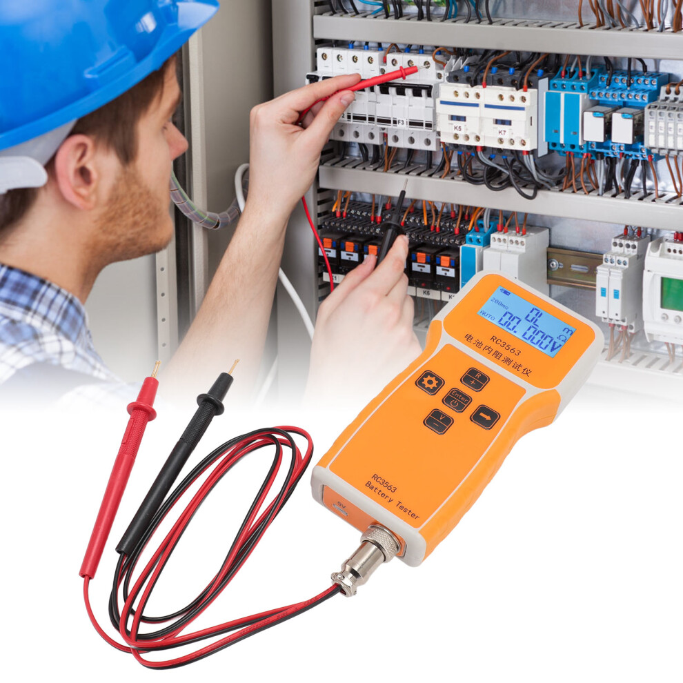 Rc3563 Handheld Battery Internal Resistance Tester 0.5% Accuracy 9391387708919