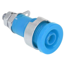 50 Stück Blaue Banana-Stecker 4mm Robuste ABS Messzubehör