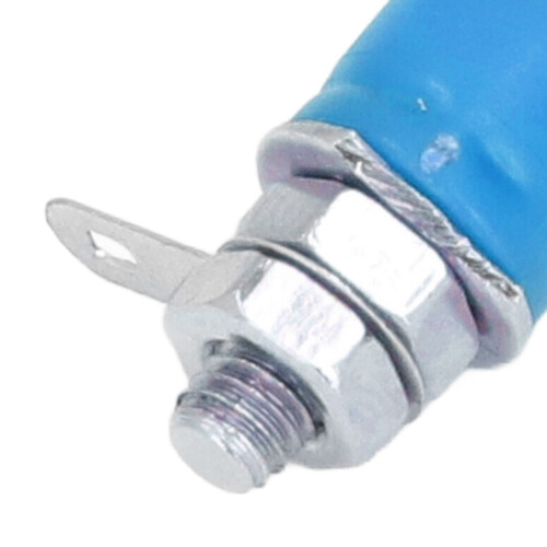 50 Stück Blaue Banana-Stecker 4mm Robuste ABS Messzubehör 2