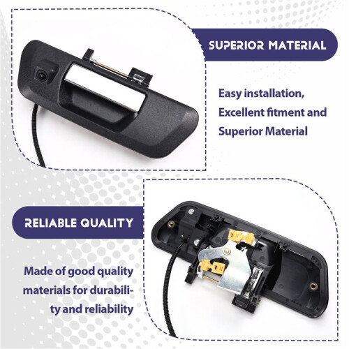 Rearview Camera Tailgate Handle Camera Night Vision Vehicle Cameras for  Navara D23 Np300 2015-2019 2