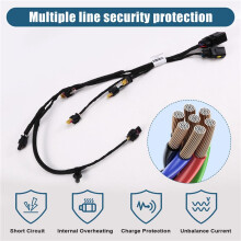 06J971082D Engine Injector Cable Wiring Harness for CC B6 7 Sharan Beetle Engine 1.8 2.0