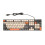 104 Keys USB Wired Gaming Keyboard Grey, 10M Clicks, Compact Size 3