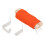 Portable Orange Foot Hammock Under Desk, Adjustable & Breathable 5