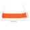 Portable Orange Foot Hammock Under Desk, Adjustable & Breathable 7