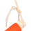 Portable Orange Foot Hammock Under Desk, Adjustable & Breathable 12