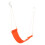 Portable Orange Foot Hammock Under Desk, Adjustable & Breathable 14