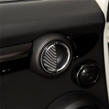 Adesivo de Fibra de Carbono para Maçaneta Interna da Porta, Modificação Interna para Cooper R55/R56/R60/R61 F55 F54 F60