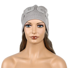 (Aoki Ash) Wavy Slouchy Beanie Hat with Detachable Wig