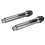 2pcs Wireless Microphone Set, 50-100m Range, LED Display, Grey 10