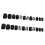 (Standard) Cow Stripes Fake Nails - Split & Stain Resistant 5