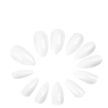 1200Pcs White Nail Tips Kit Sharp Full Cover Talons for Nail Art