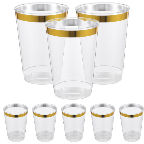 24Pièces Verres Polyvalents Pour Vin, Cocktail Jus 2