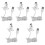 5Pièces Câble De Charge Téléphone USB Chien Usage Portable 4