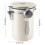 (1.8L) Stainless Steel Coffee Storage Container with Spoon 2