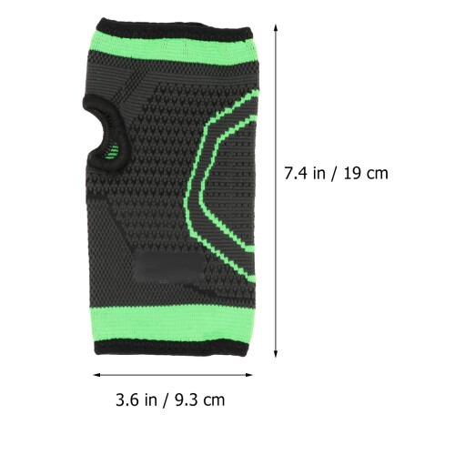 6Pièces Poignet Vert Compression Protection Main Sport 1