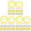 72Pcs Lightweight Yellow Plastic Face Cream Jars for Travel Use 1